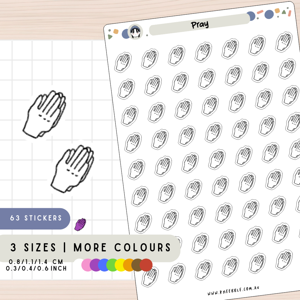 Pray Planner Stickers