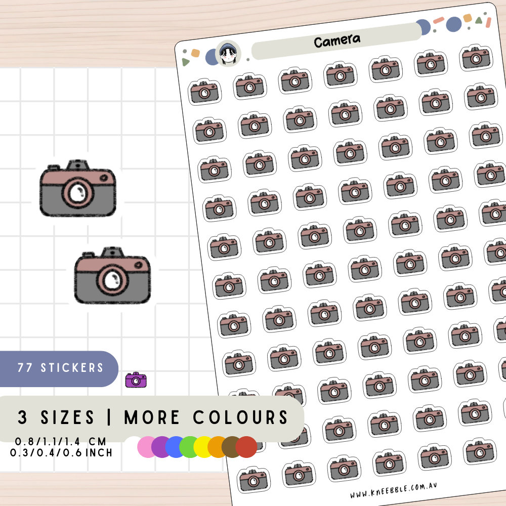 Camera Planner Stickers