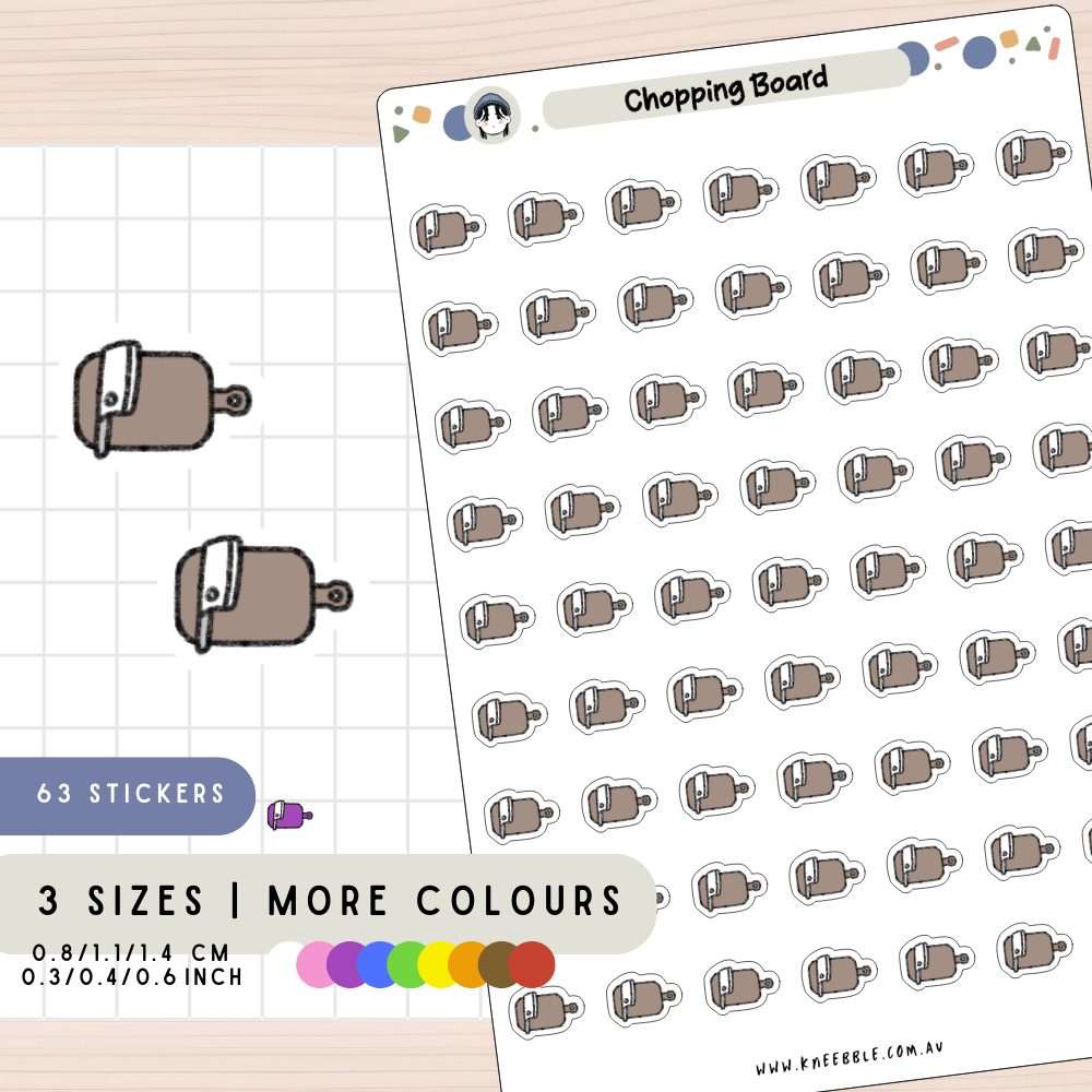 Chopping Board Planner Stickers