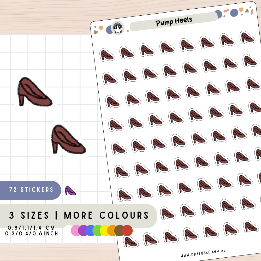 Pump Heels Planner Stickers