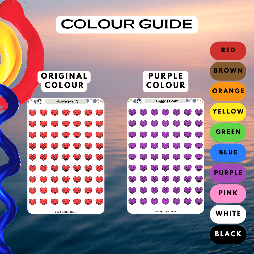 Choose from many colours such as purple and red.