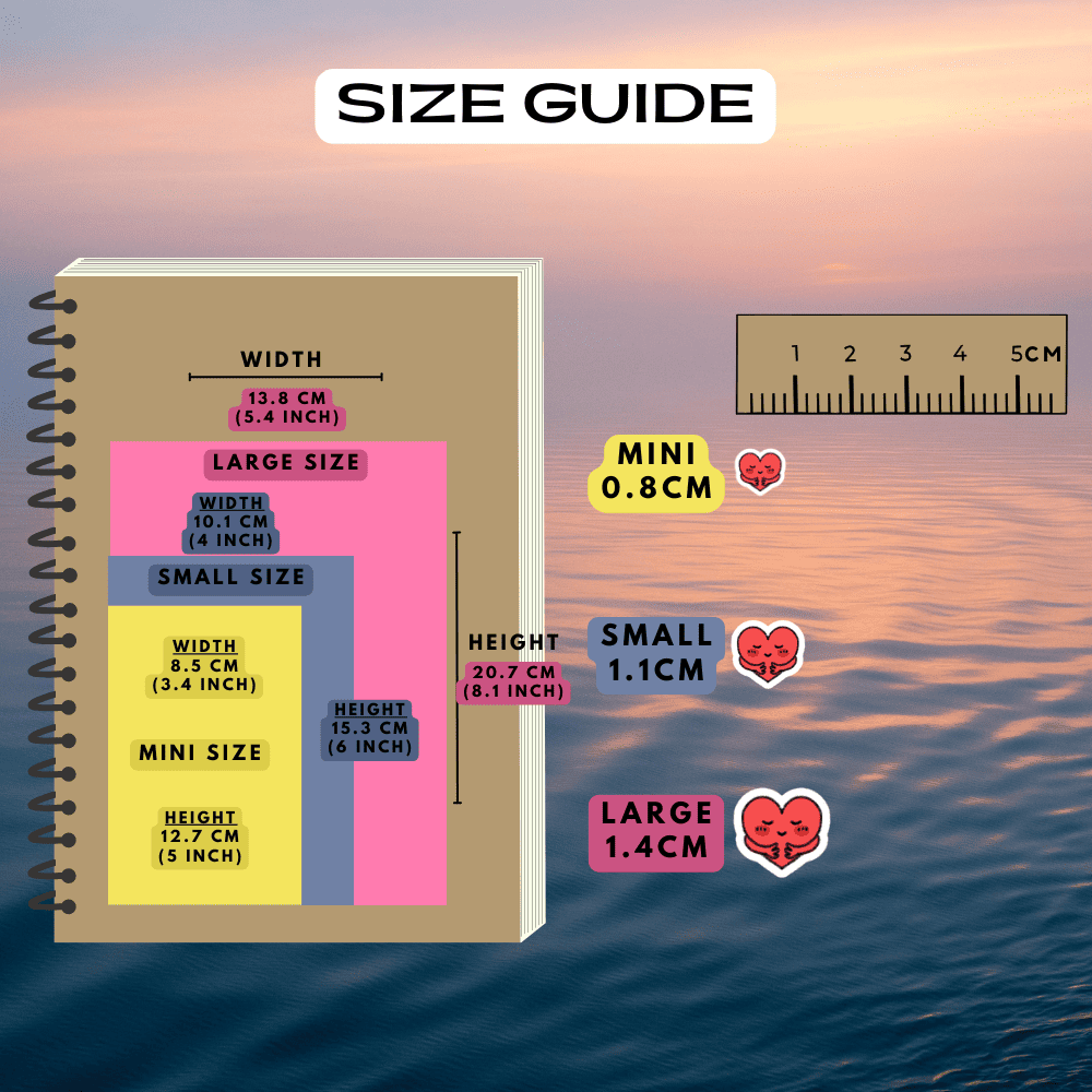 Comes in mini, small and large sizes.