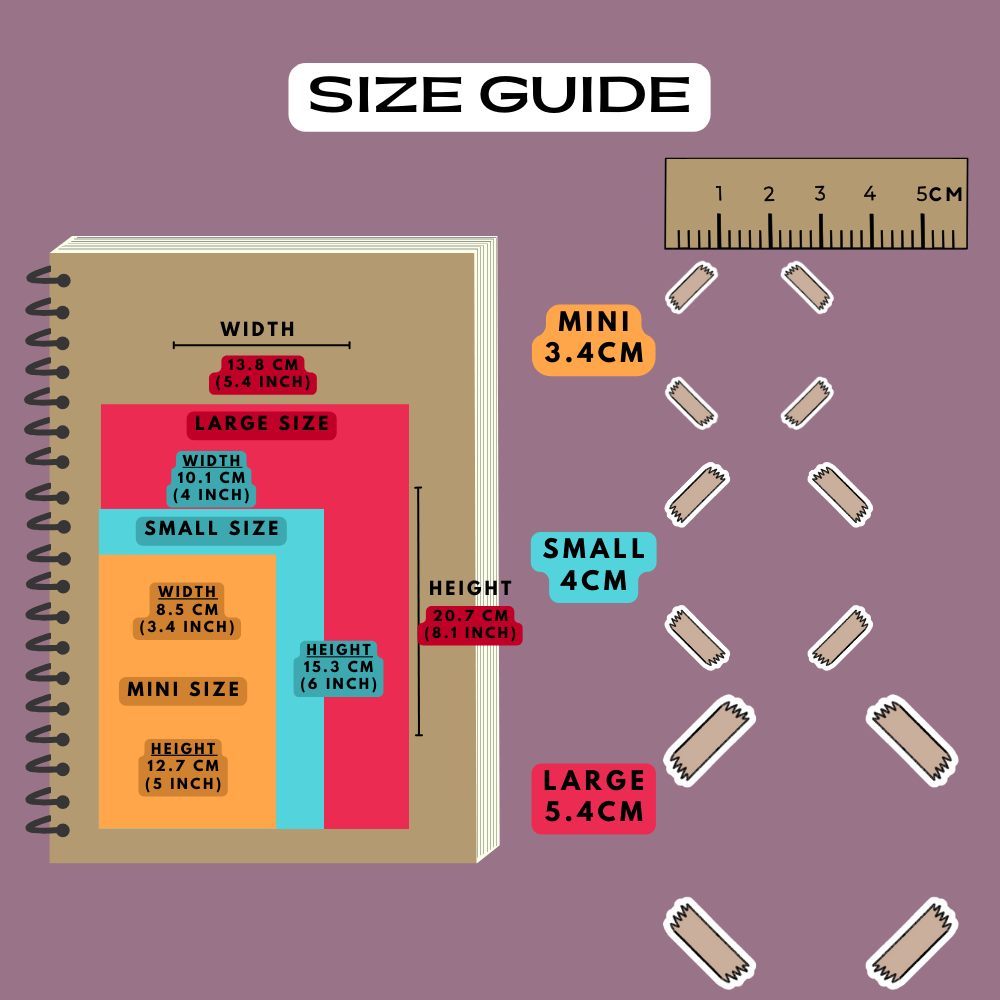 Custom Tape Box Photo Frame Border Planner Stickers