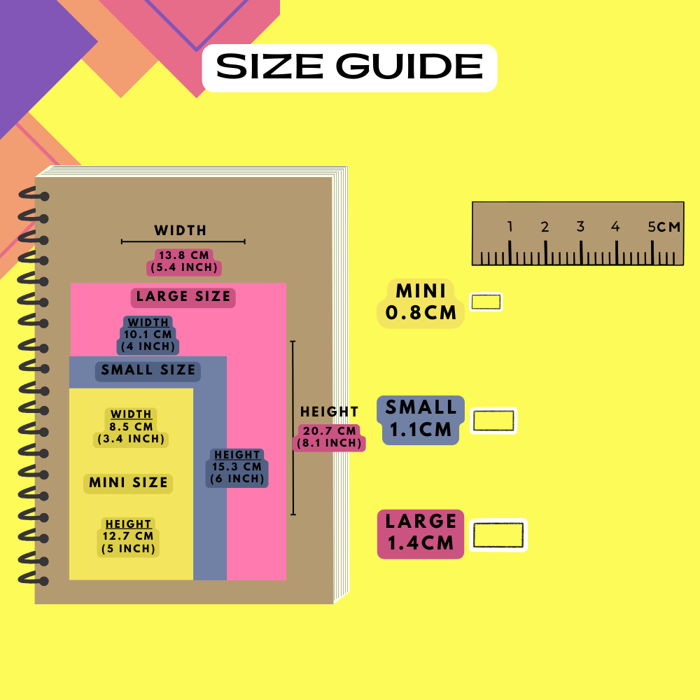 Rectangle Labels Planner Stickers