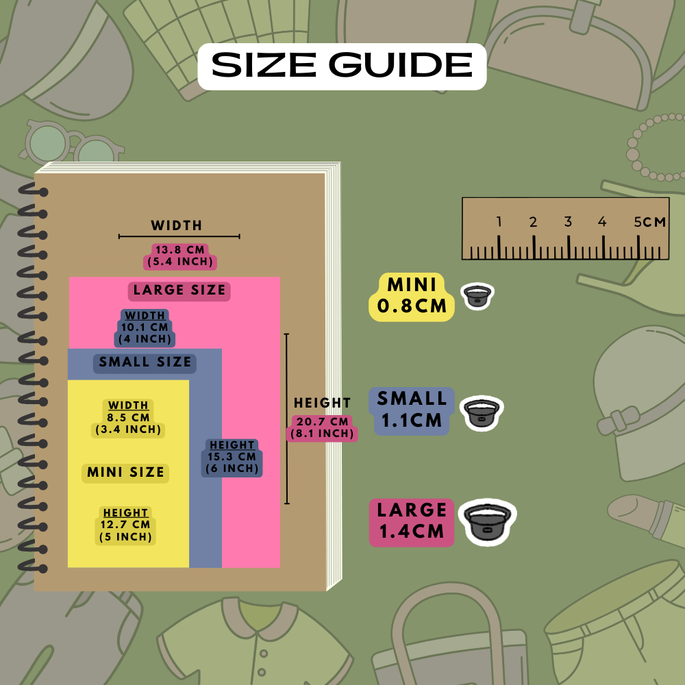 Fanny Pack Planner Stickers