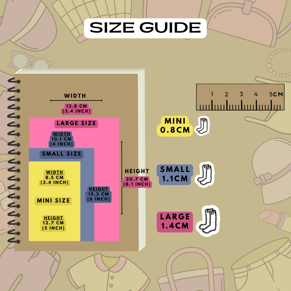 Socks Planner Stickers