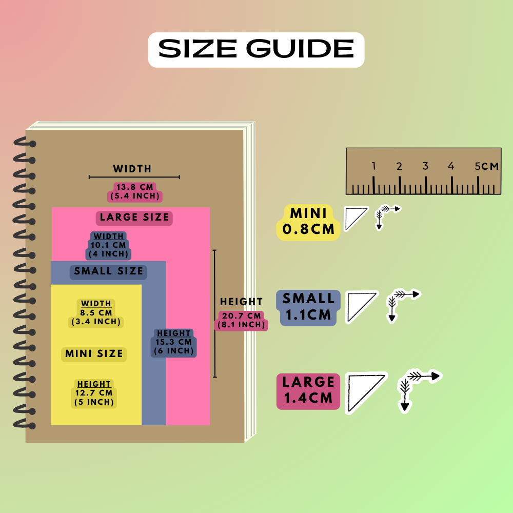 Corner Border Planner Stickers