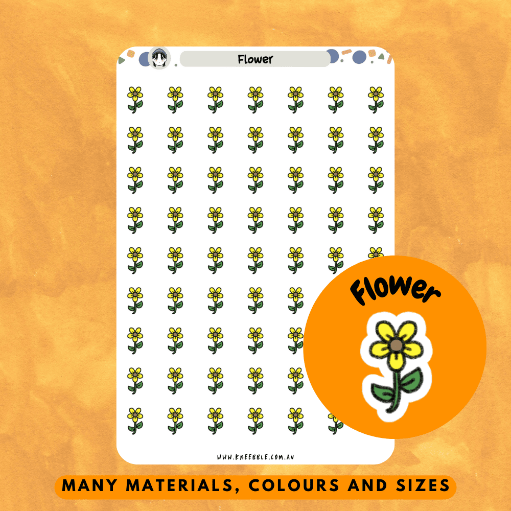 These sunflower planner stickers are a bright and cheerful way to bring nature into your planning routine. Perfect for flower lovers, garden enthusiasts, or anyone who wants a sunny aesthetic in their journals or scrapbooks. Use them to highlight special days, decorate weekly spreads, or simply make your pages bloom!