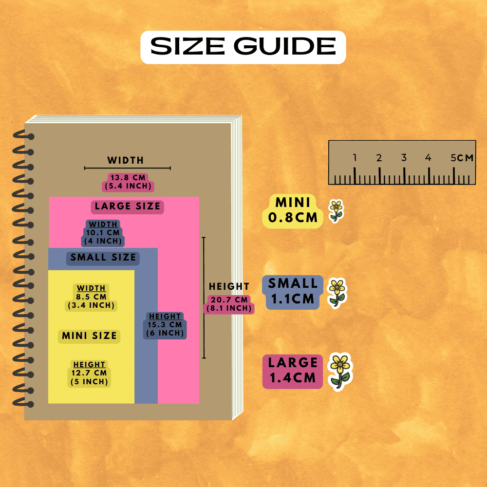 Choose from mini, small and large.