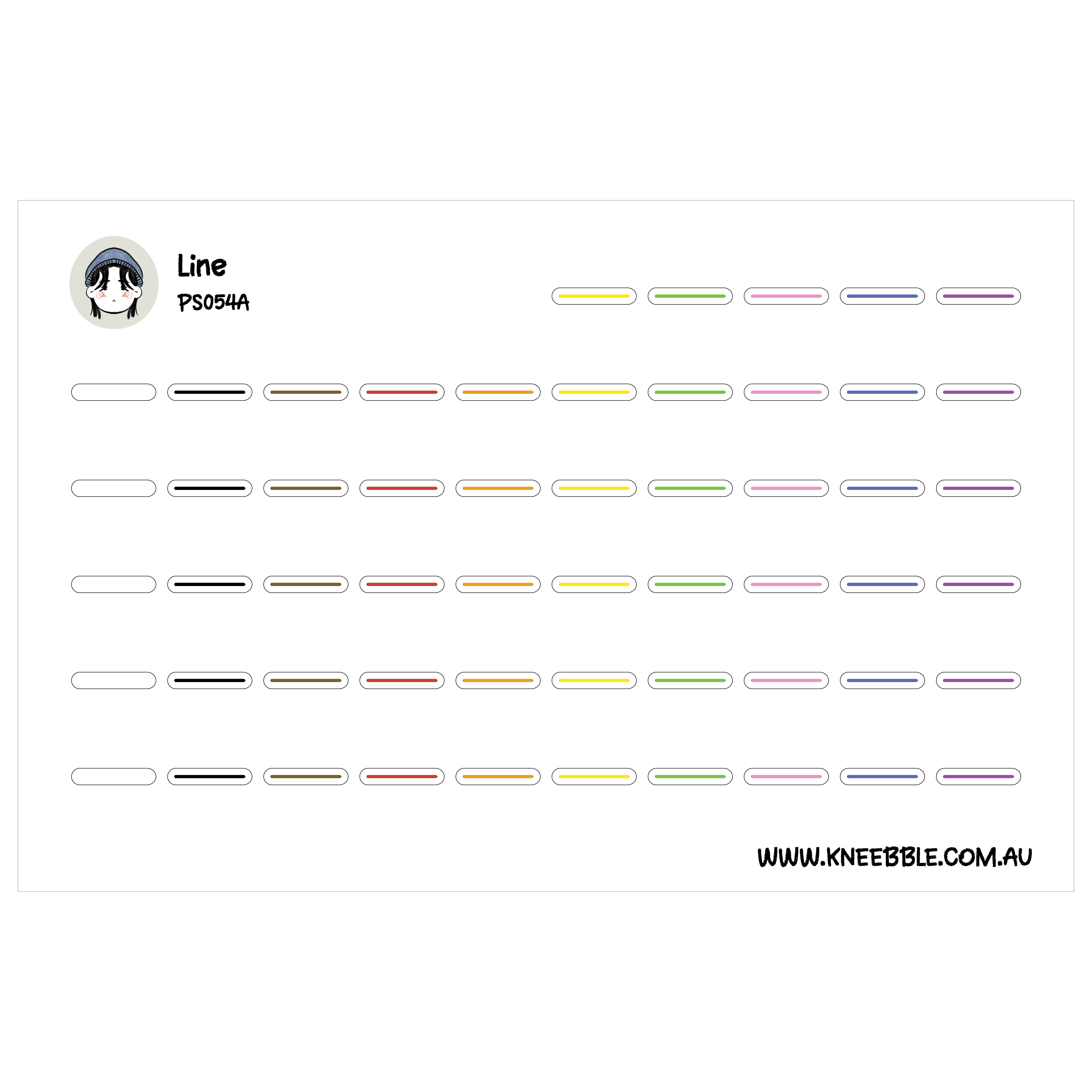 Line Divider Stickers – Dotted Planner Stickers for Task Management ...