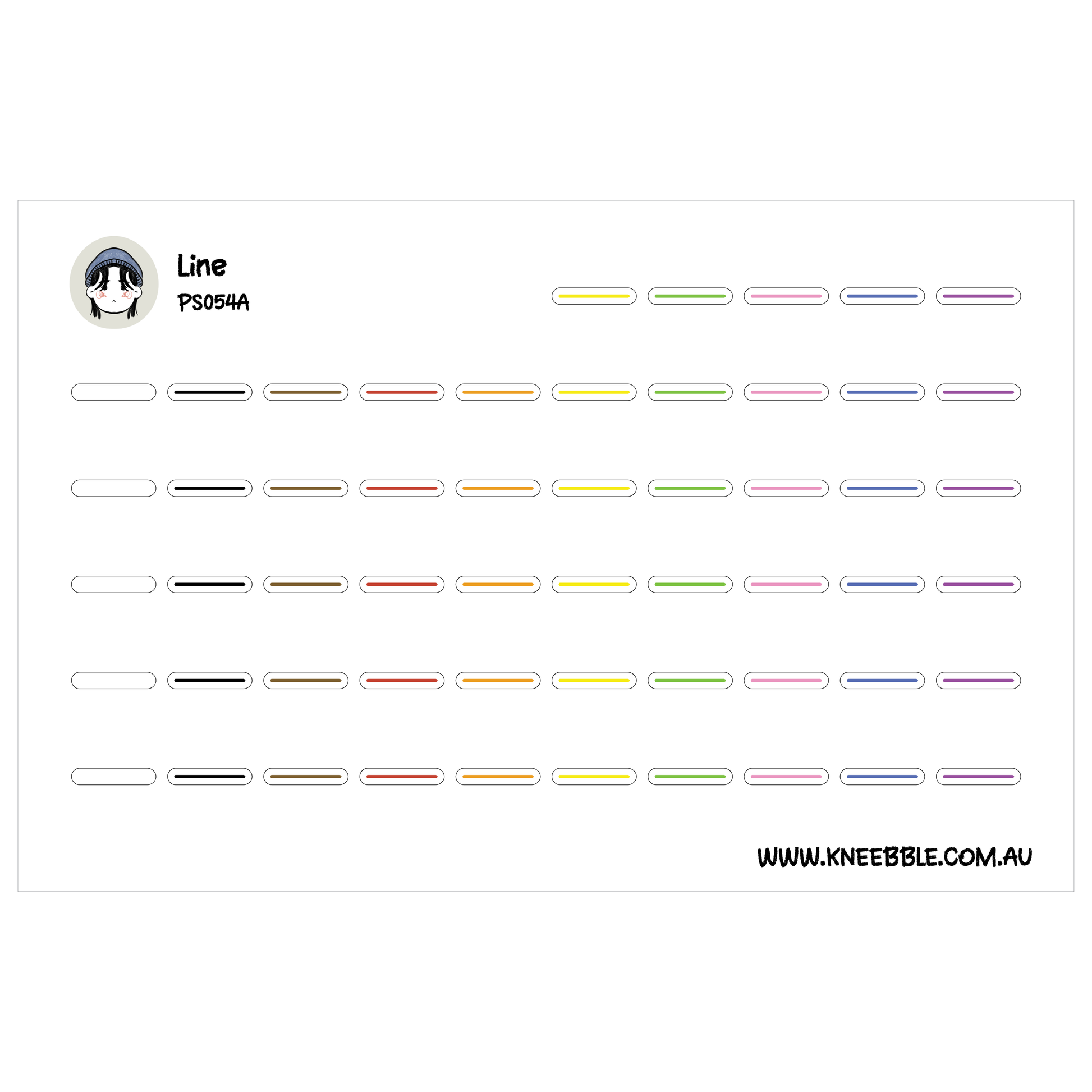 The image is a collection of various colored lines, including black, white, and different shades of pink, blue, green, and yellow.