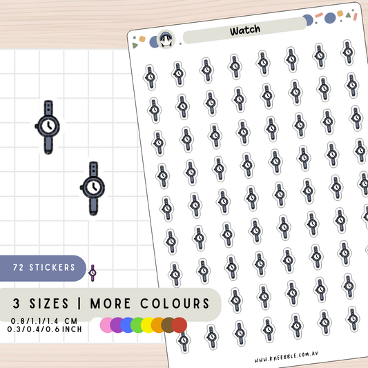 Watch Planner Stickers