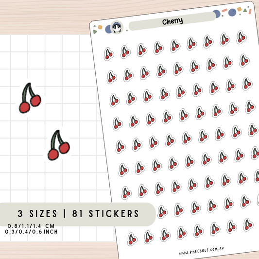 Cherry Planner Stickers