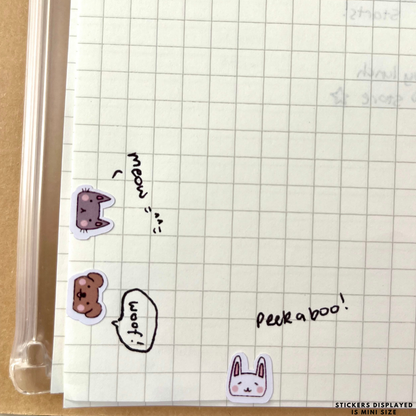 Cat Head Planner Stickers