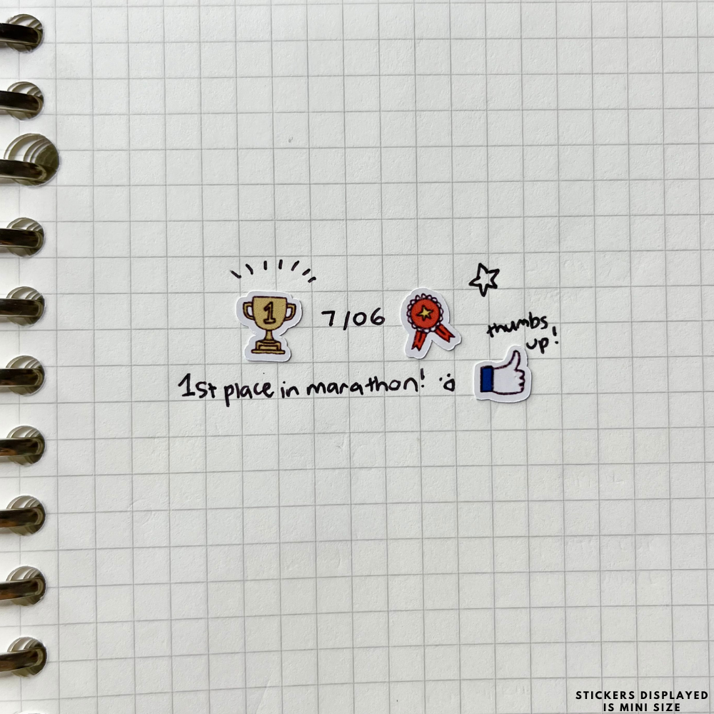 Trophy Planner Stickers