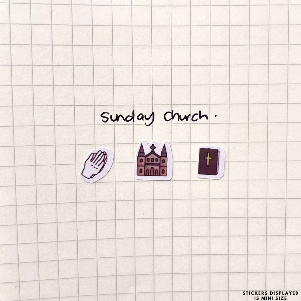 Church Planner Stickers