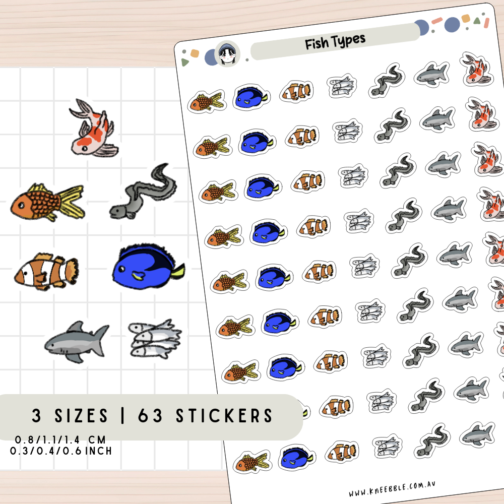 Fish Planner Stickers