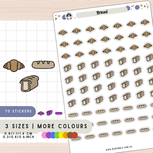 Bread Planner Stickers