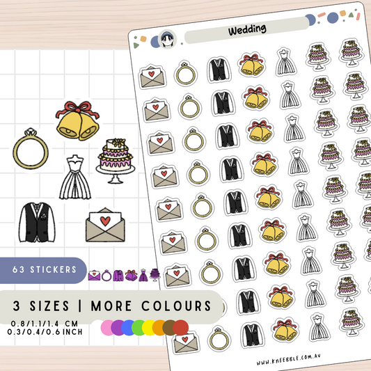 Wedding Planner Stickers
