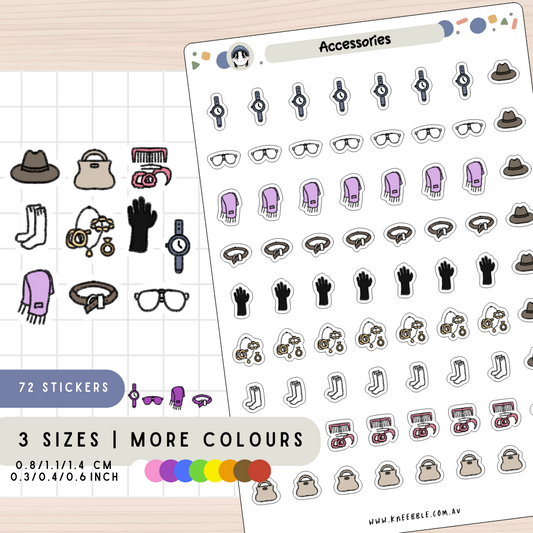 Accessories Planner Stickers