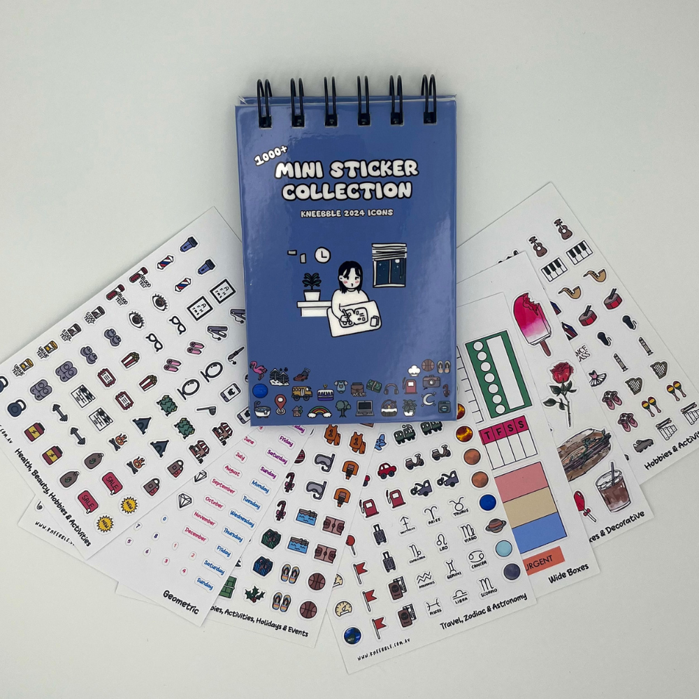 1000+ Mini Sticker Book For Everyday Use