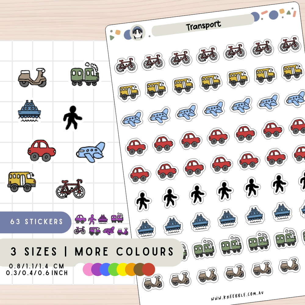 Transport Planner Stickers