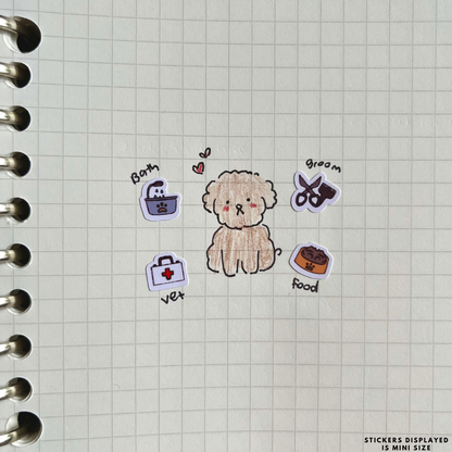 Grooming Planner Stickers