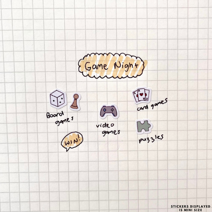 Video Game Console Planner Stickers