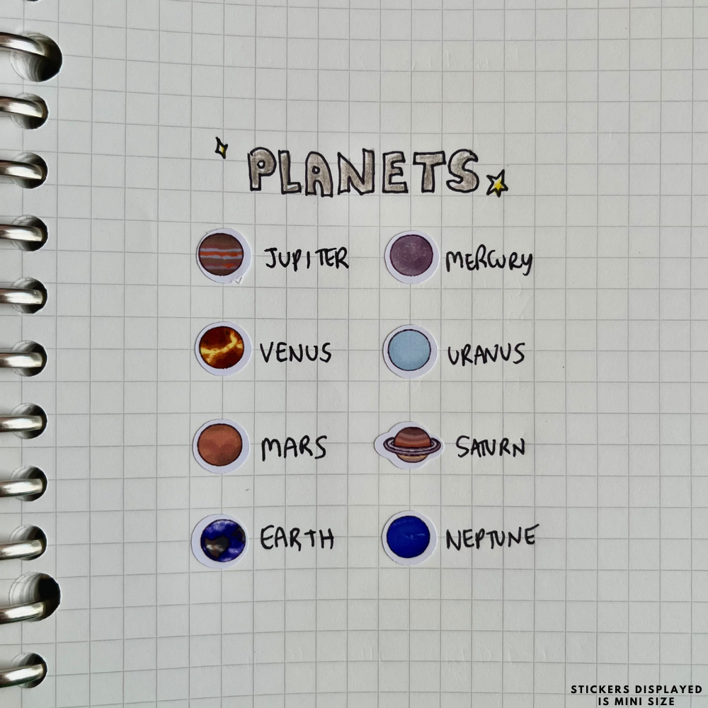 Earth Planner Stickers