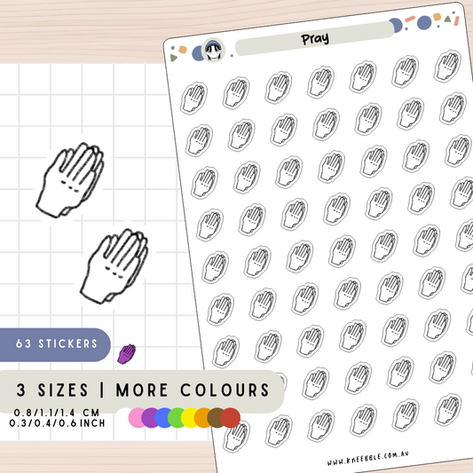 Pray Planner Stickers