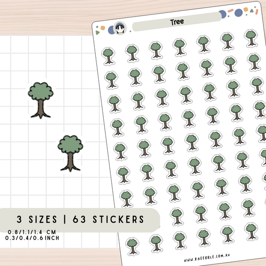 Tree Planner Stickers