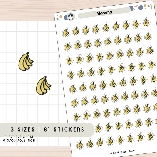 Banana Planner Stickers