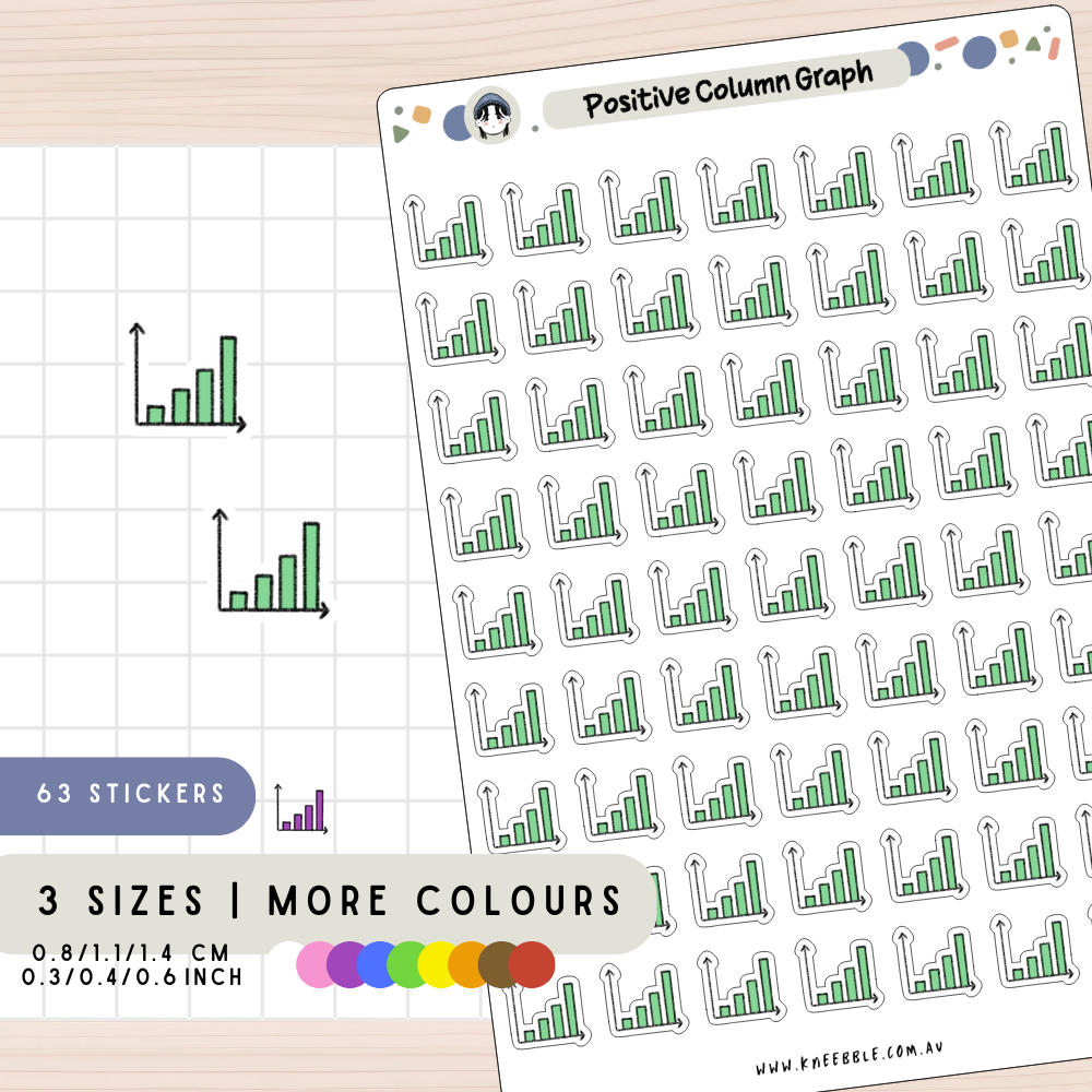 Positive Graph Chart Planner Stickers