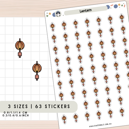 Lantern Planner Stickers