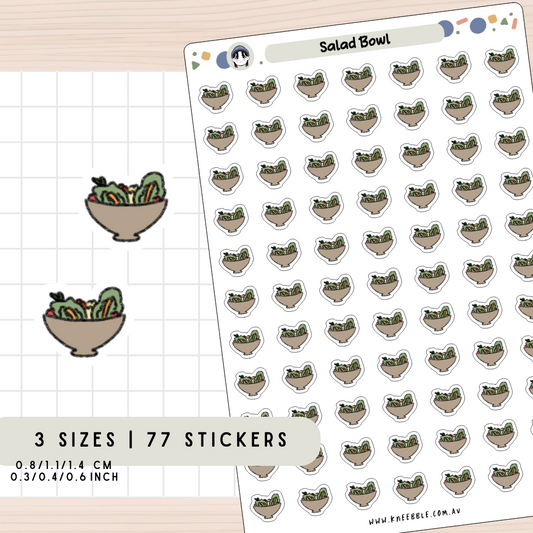 Salad Bowl Planner Stickers