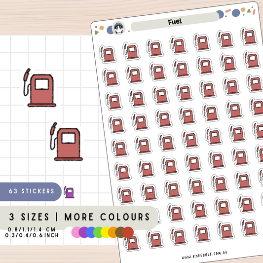 Fuel Gas Planner Stickers