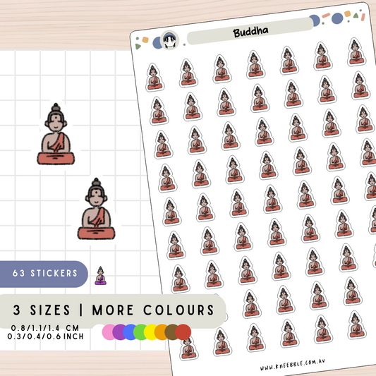 Buddha Planner Stickers