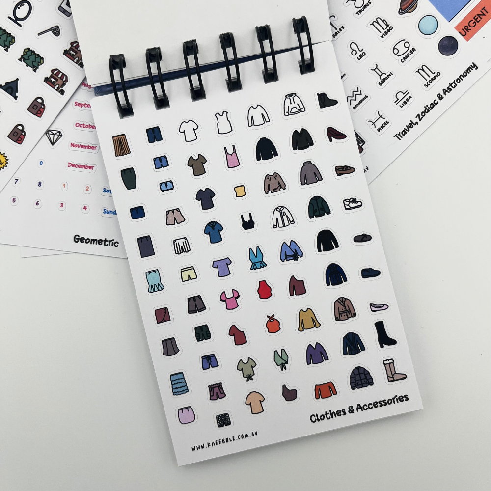 1000+ Mini Sticker Book – Handmade Planner Stickers Collection Pack