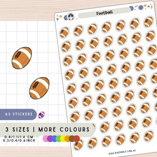 Football Handball Planner Stickers