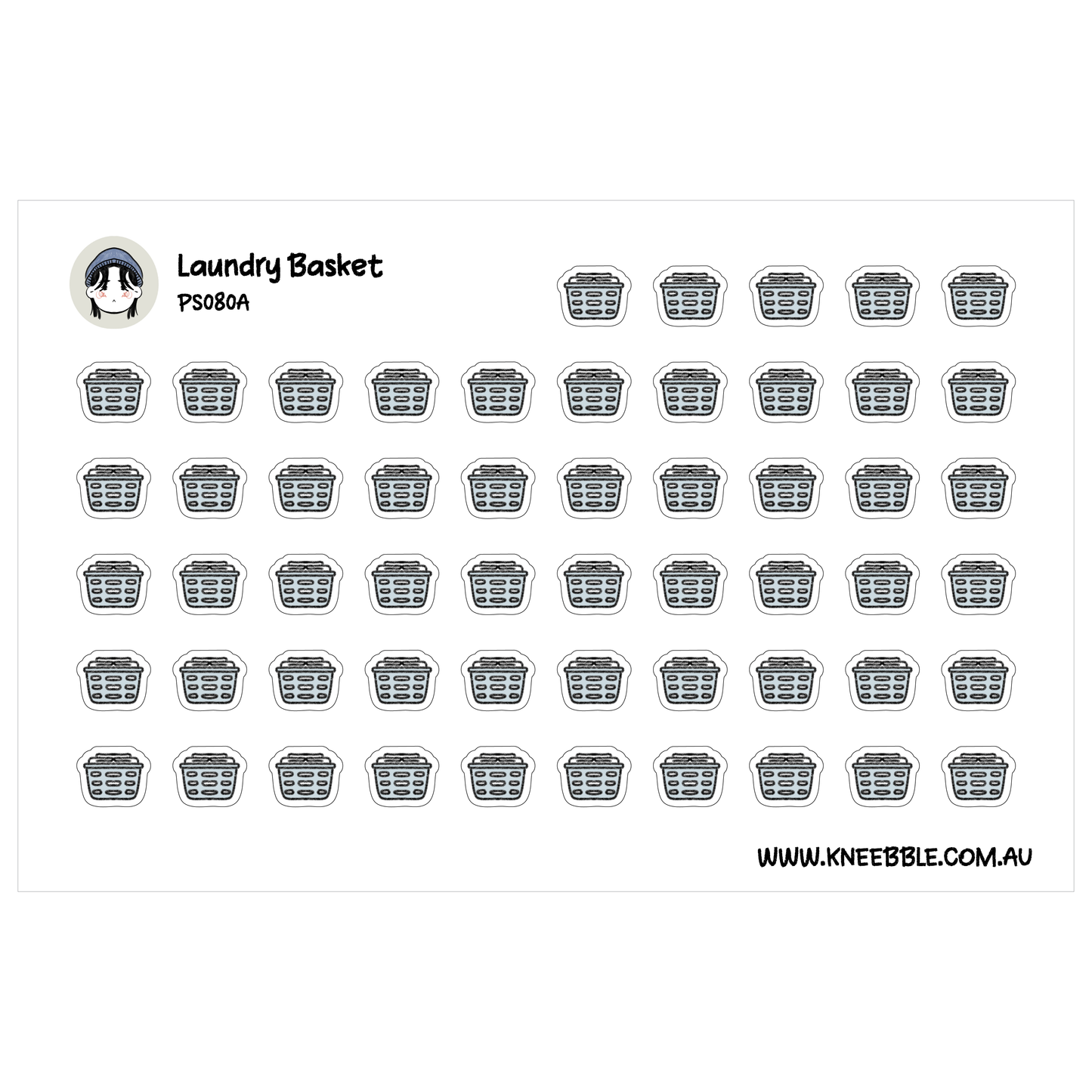 a grid of identical gray laundry baskets, arranged in a visually pleasing pattern.