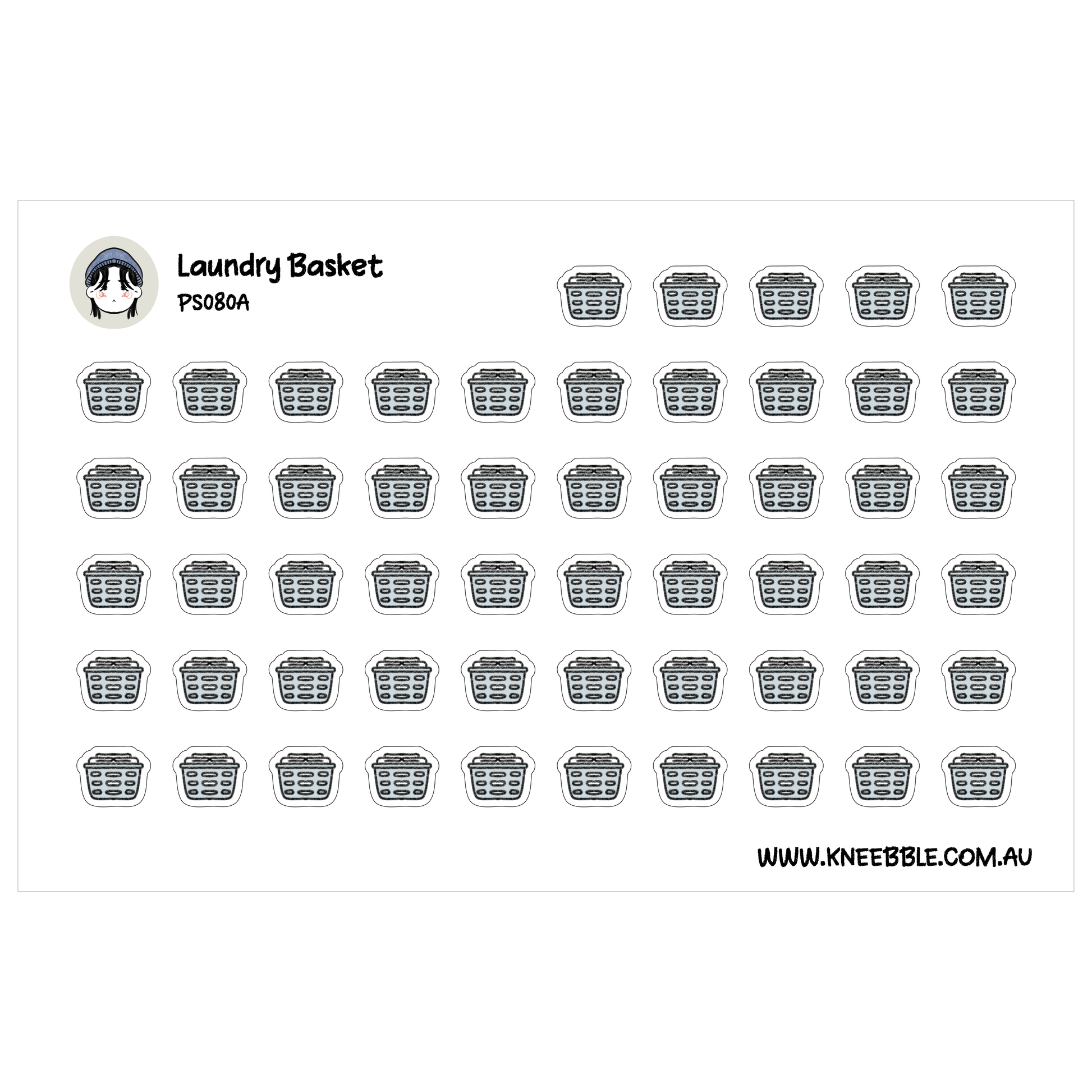 a grid of identical gray laundry baskets, arranged in a visually pleasing pattern.