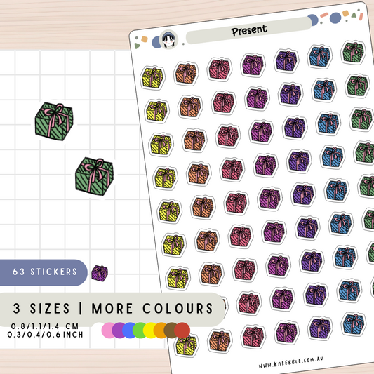 Present Gift Planner Stickers