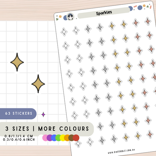 Sparkles Planner Stickers