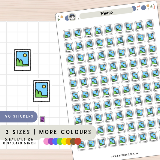Photo Picture Planner Stickers
