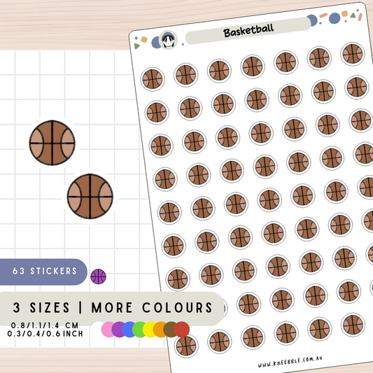 Basketball Planner Stickers