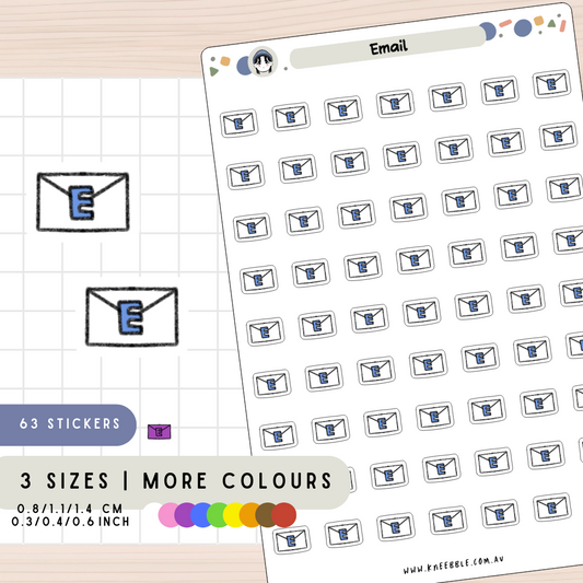 Email Planner Stickers