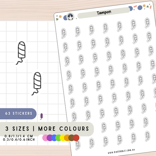 Tampon Planner Stickers