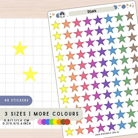 Star Planner Stickers