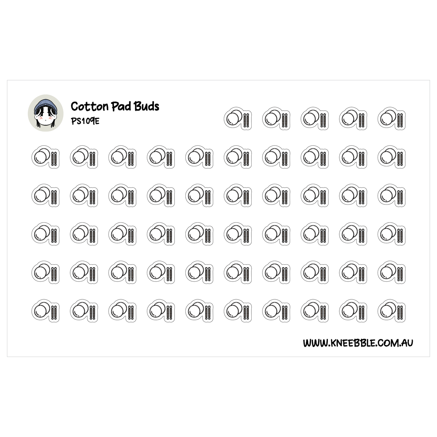 a grid of identical black and white icons arranged in a visually pleasing pattern.