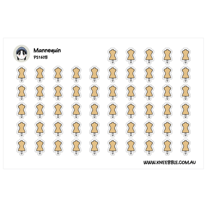 a grid of small, identical stickers arranged in rows and columns.